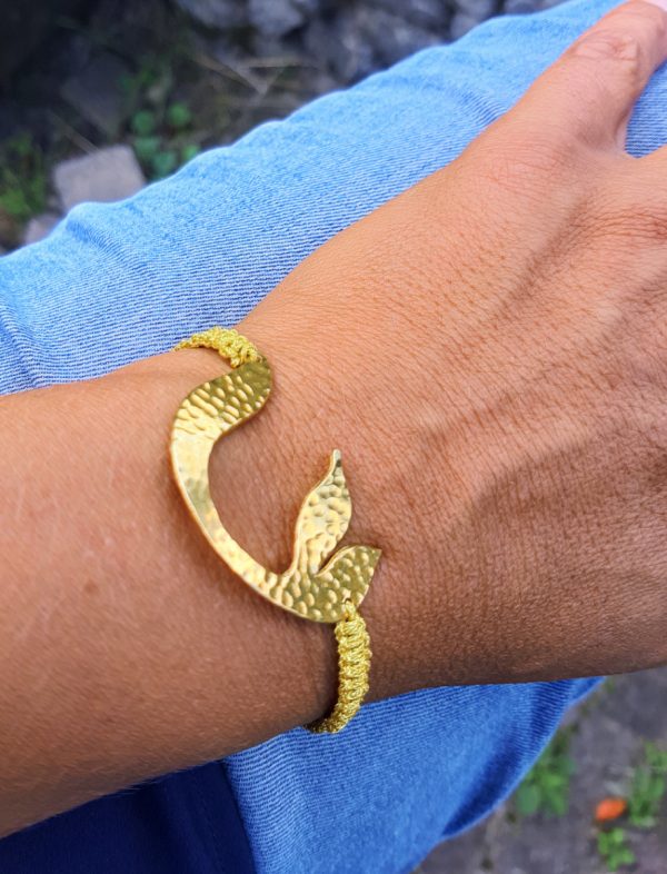 Bracelet sport Sirène or – Image 2