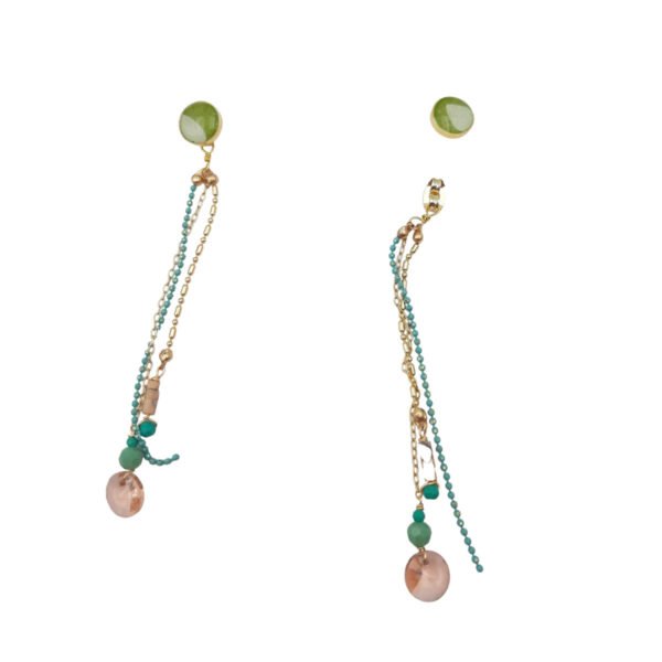 caribbean-b1-detail-boucles-d-oreilles-vert-rose-turquoise-or-sosol-and-sea