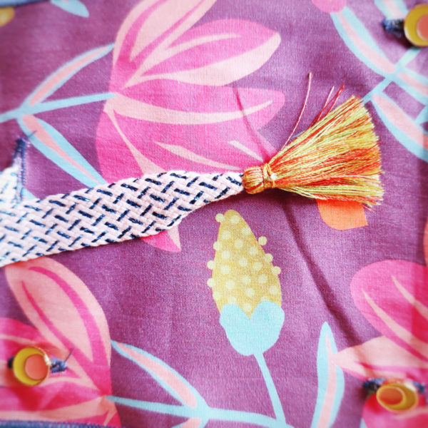 Ceinture florale adaptable aux vêtements Capucine – Image 2