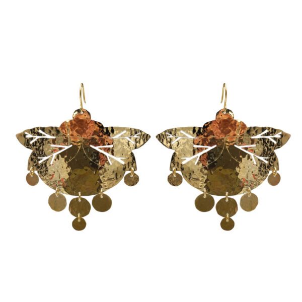Les boucles d'oreilles Vincente
