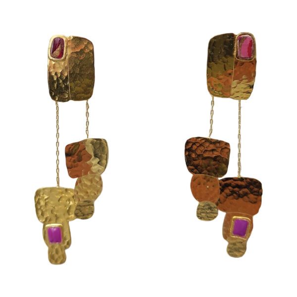 Boucles d'oreilles Tavira modèle 1 serties