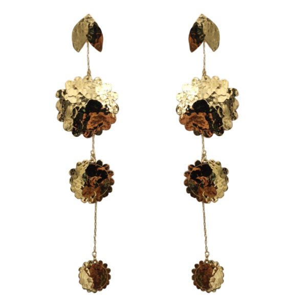 Les boucles d'oreilles longues Vincente