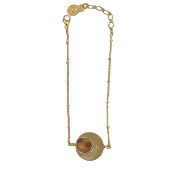 Bracelet bulles de vague sable