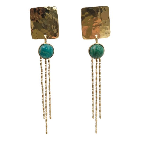Boucles d'oreilles Carthage méditerranée