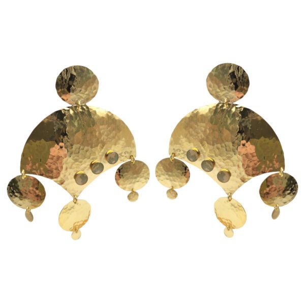 Les grandes boucles d'oreilles Korbous
