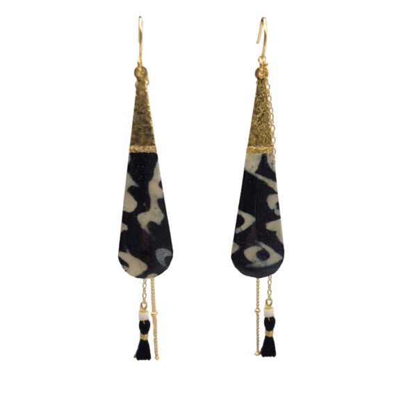 Bohemian gouttes Korbous noire