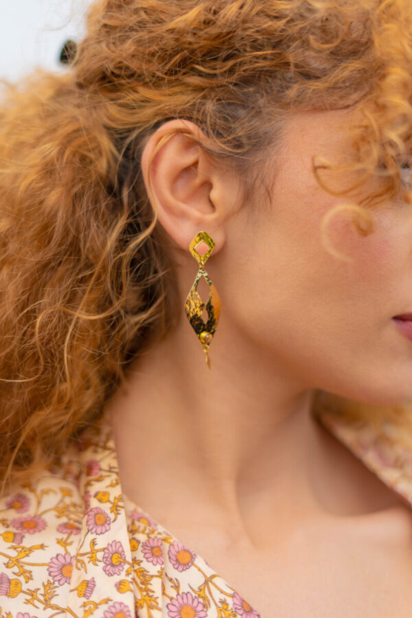 Boucles d'oreilles Calanques Bizerte – Image 2
