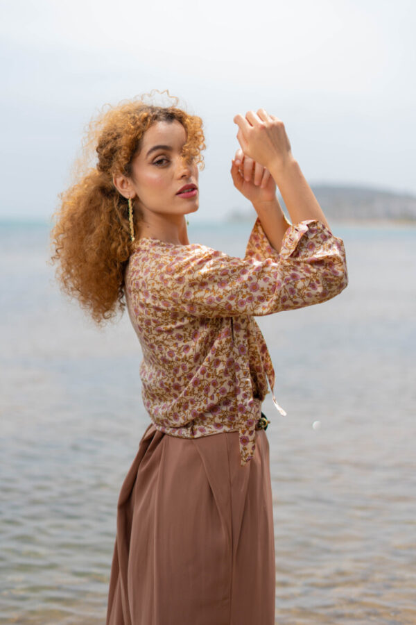 Boucles d'oreilles galets Bizerte – Image 2