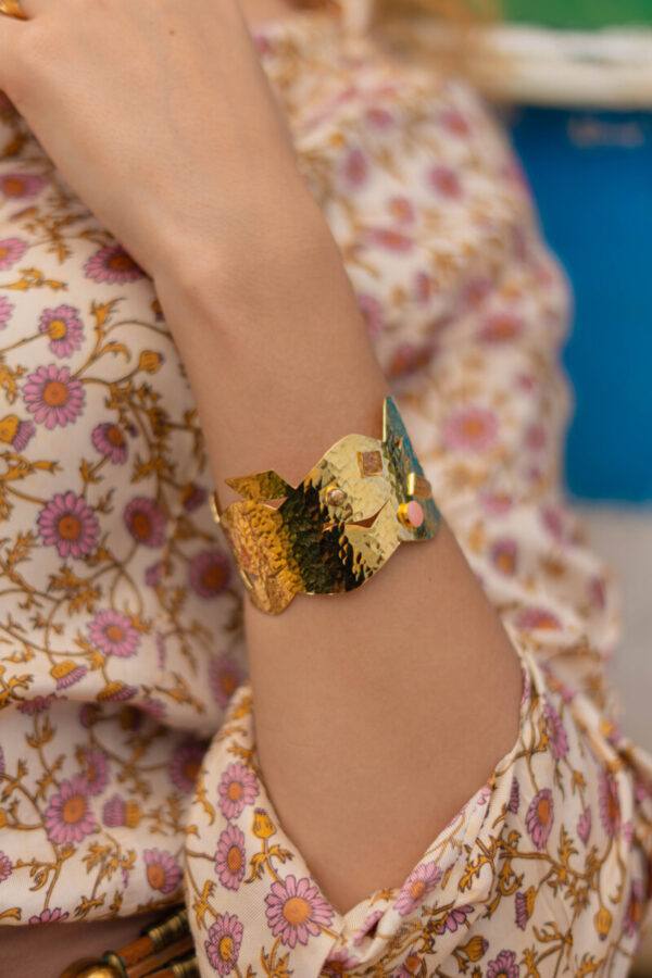 Bracelet Manchette Calanques Bizerte – Image 3