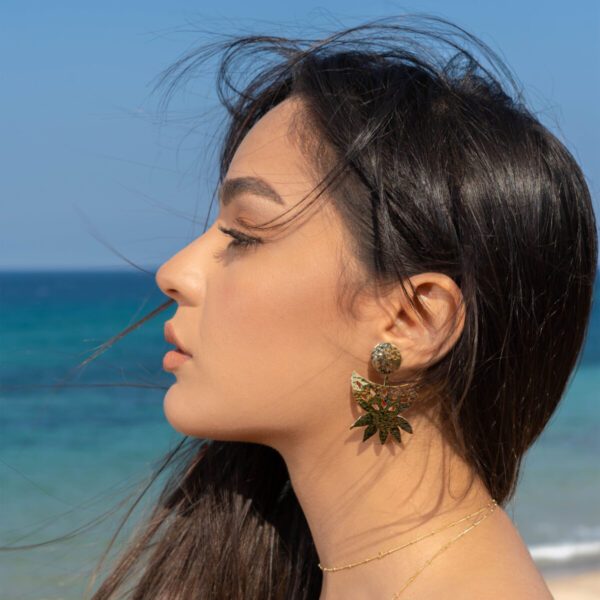 Boucles d'oreilles grappes Kelibia – Image 2