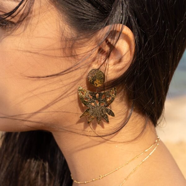Boucles d'oreilles grappes Kelibia – Image 3