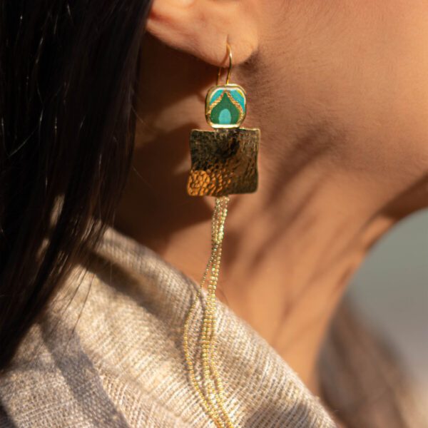 Boucles d'oreilles méditerranée Pise – Image 2