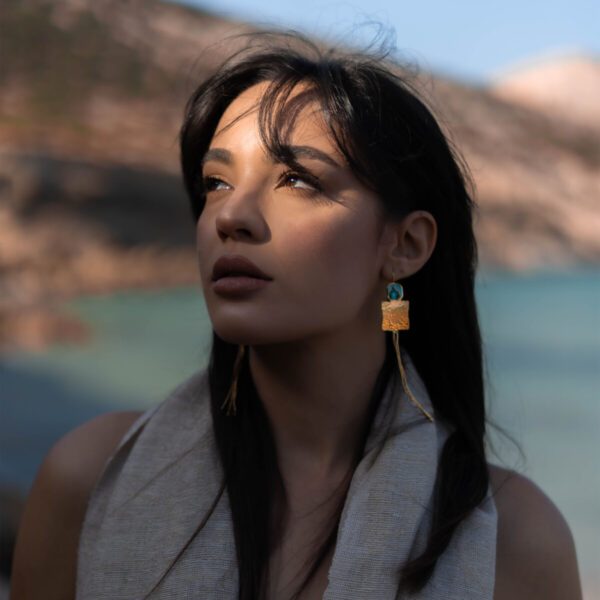 Boucles d'oreilles méditerranée Pise – Image 5