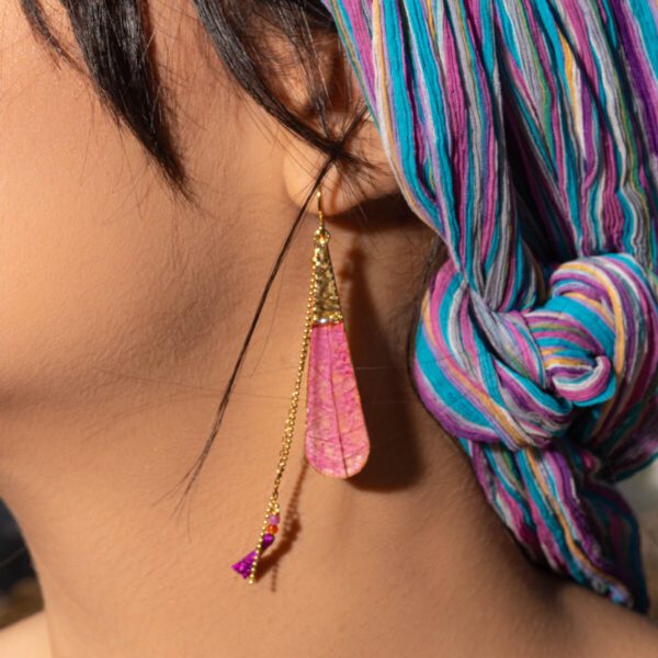 boucles d'oreilles Bohemian Sienne – Image 4