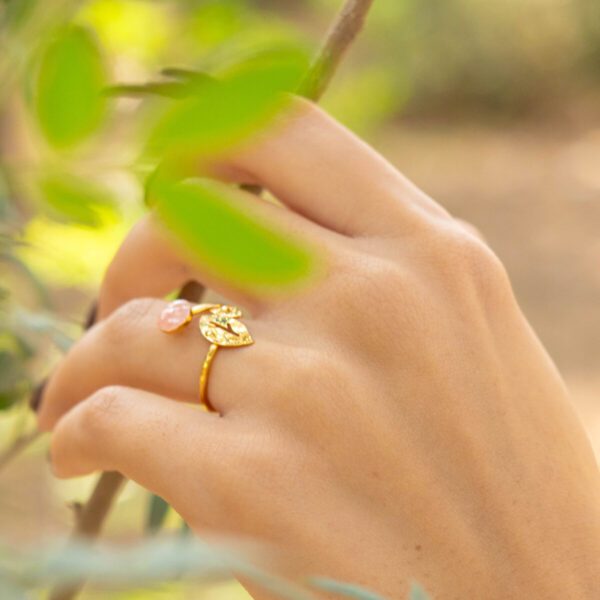 Bague réglable La Cacciarella – Image 3