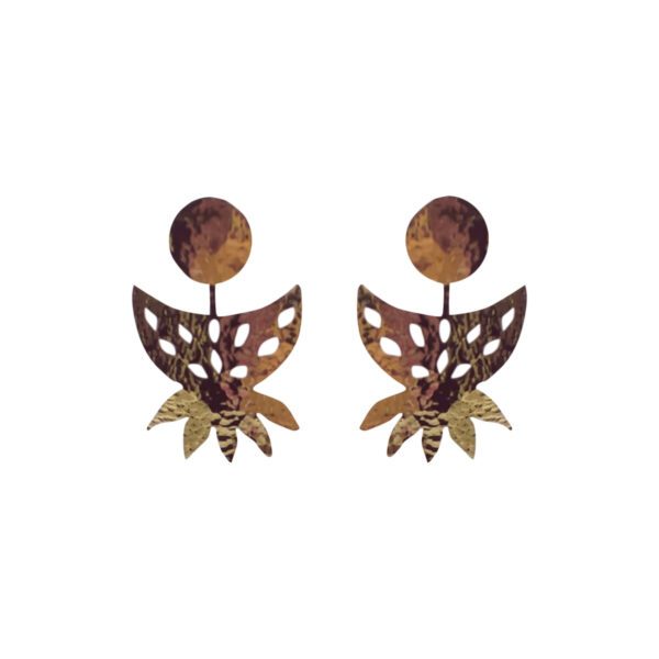 Boucles d'oreilles grappes Kelibia