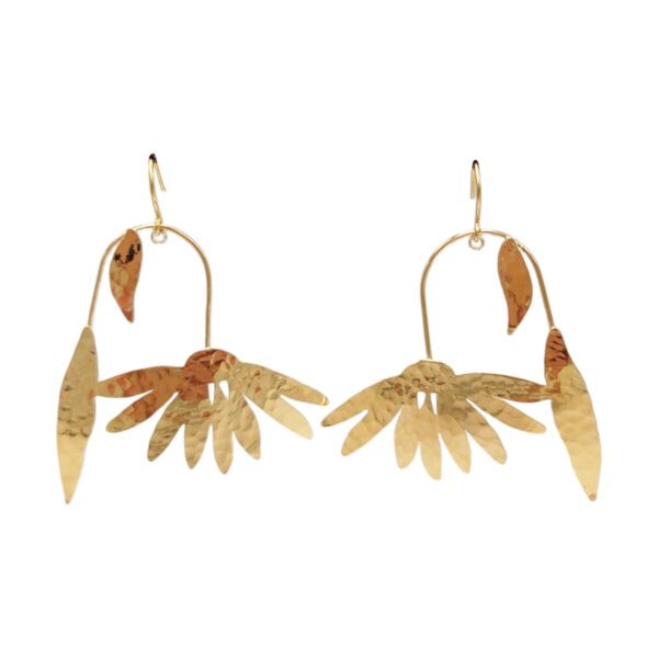 Boucles d'oreilles florales Cala Martina