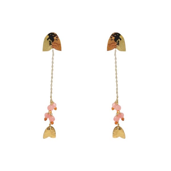 Boucles d'oreilles fines grelots La Cacciarella
