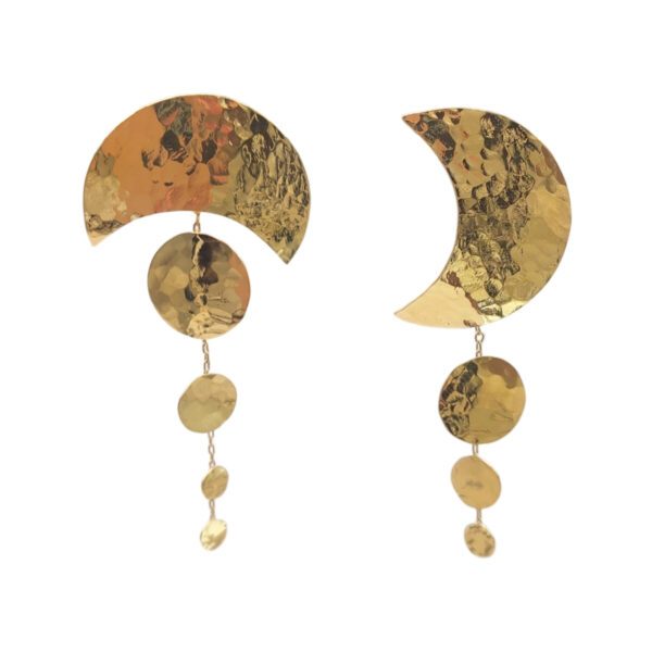 boucles d'oreilles Lune Porto Ercole