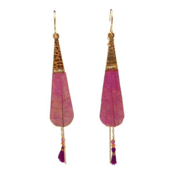 boucles d'oreilles Bohemian Sienne