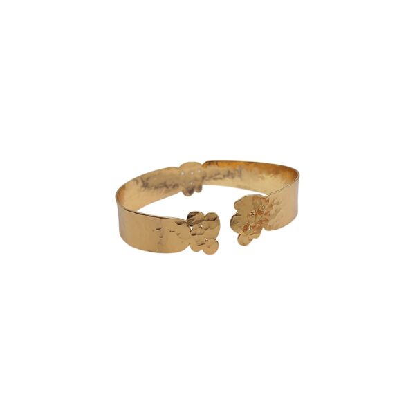 Bracelet galet manchette Cala Moro – Image 4
