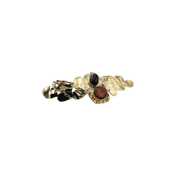 broche galets noire Cala Moro