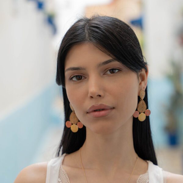Boucles d'oreilles grandes Maimoni – Image 2
