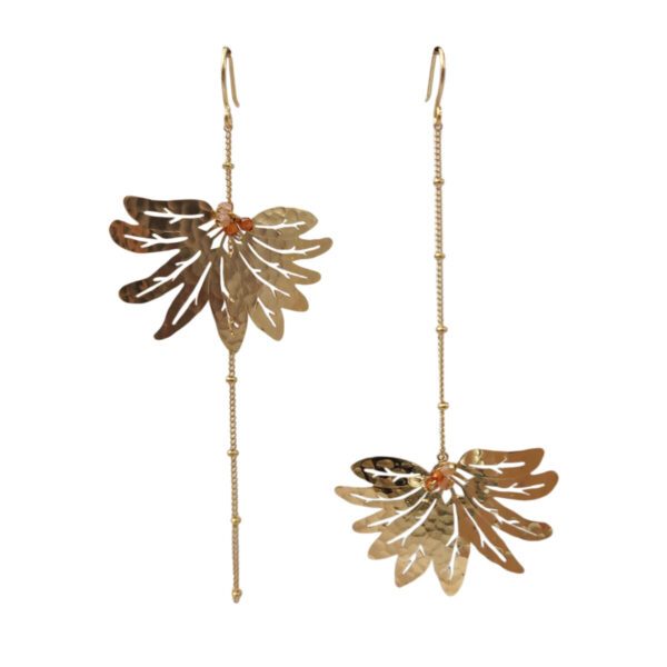 Boucles d'oreilles végétales Maddalena